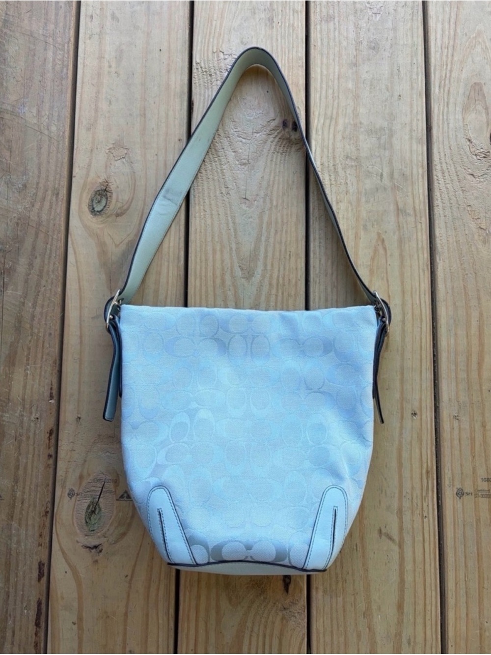 Coach vintage Y2K Light Blue Shoulder Bag